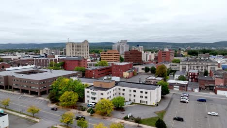 aerial fast push over wilkes barre pennsylvania