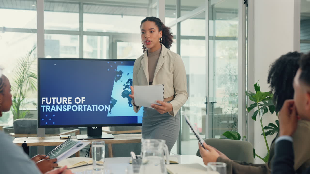 reunión de presentación de negocios