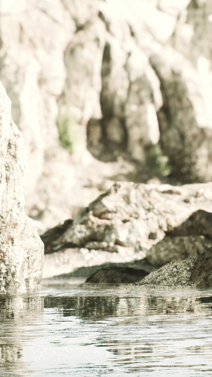 agua quieta que refleja una cordillera