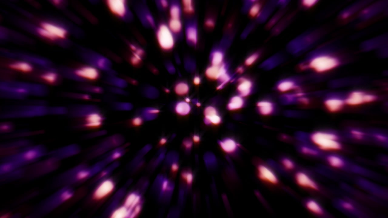 Abstract Motion Background with Glowing Purple and Pink Light Streaks