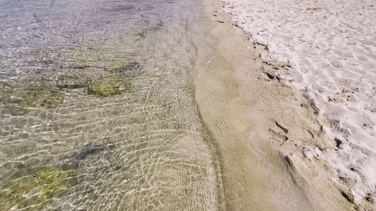 playas limpias con bandera azul de la península de halkidiki, grecia