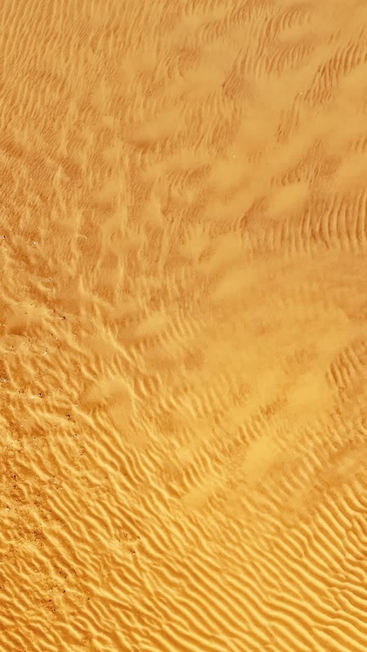 Exploring the sandy landscape of Gran Canaria in Spain from above