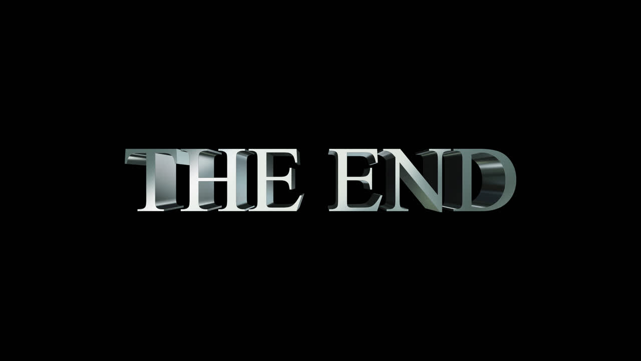 The End Title Card