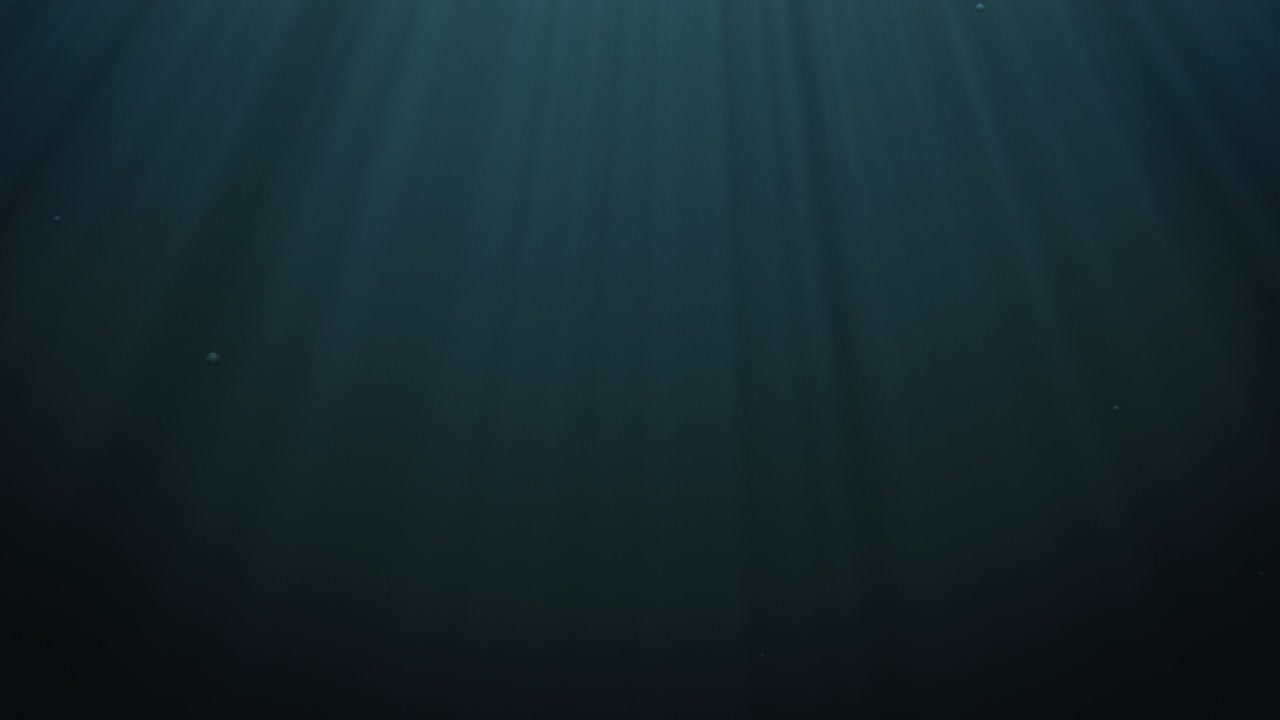 추상적인 배경 애니메이션 - 물 빛 광선 아래