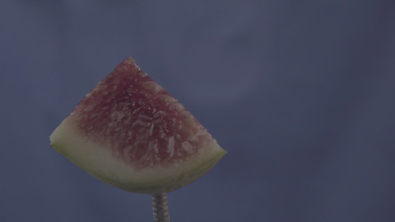 figo girando con bucle en la pantalla azul para la tecla de croma