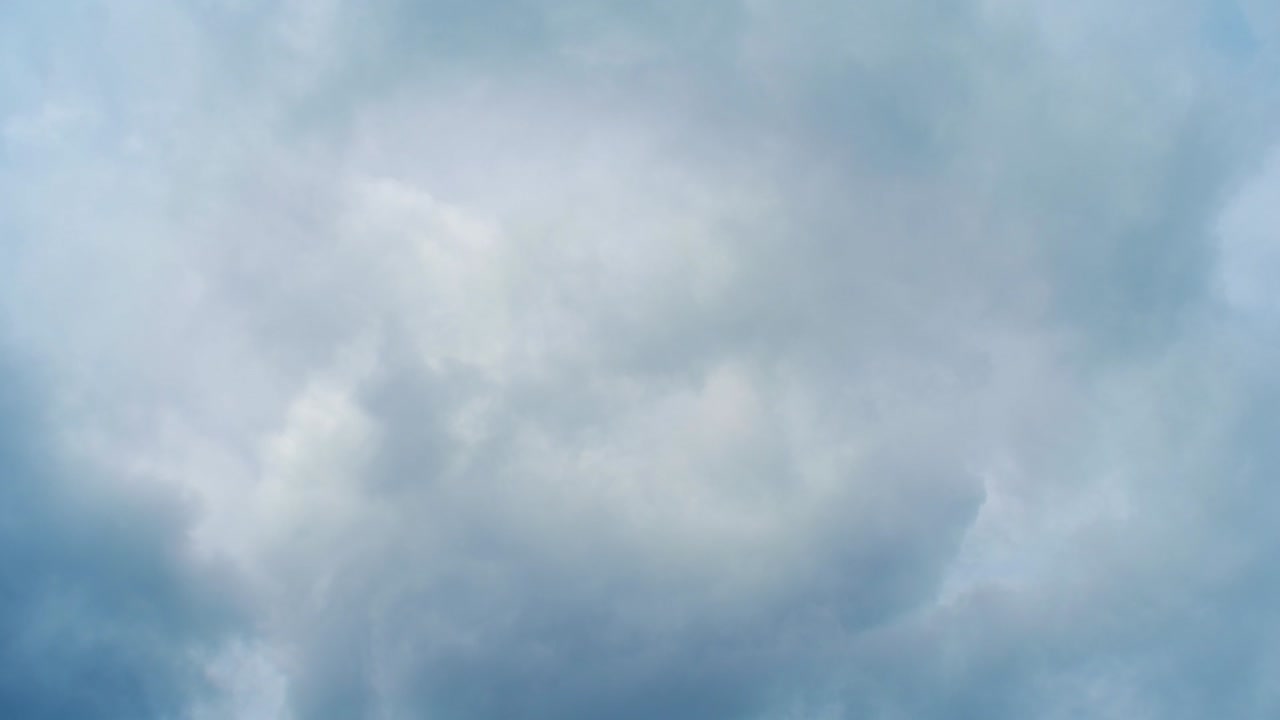 Dark storm clouds loops time lapse