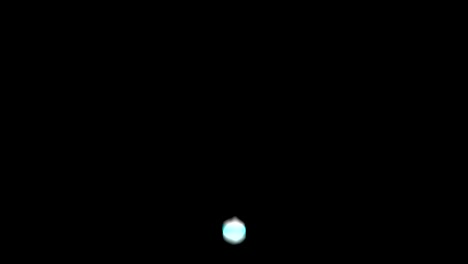 polvo de humo azul en negro