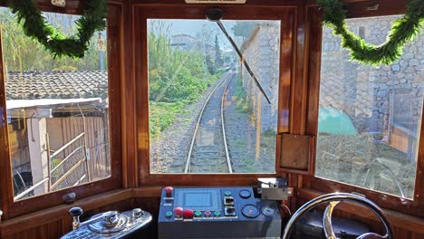 tram from soller to port de soller