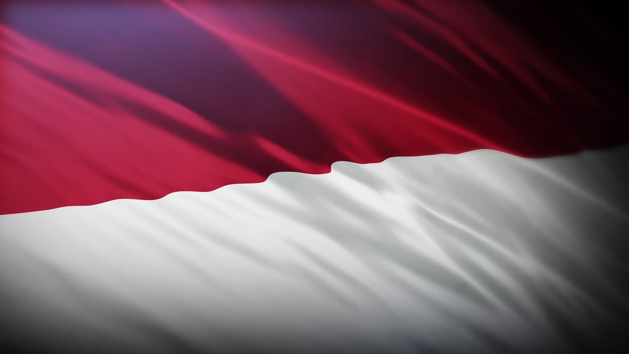 bandera de mónaco, pantalla completa en 4k de alta resolución bandera del principado de mónaco 4k