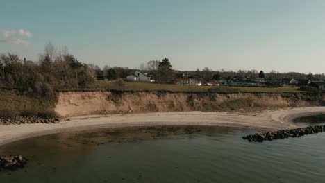 Brenderup-Strand-Von-Der-Drohne-Aus-Gesehen