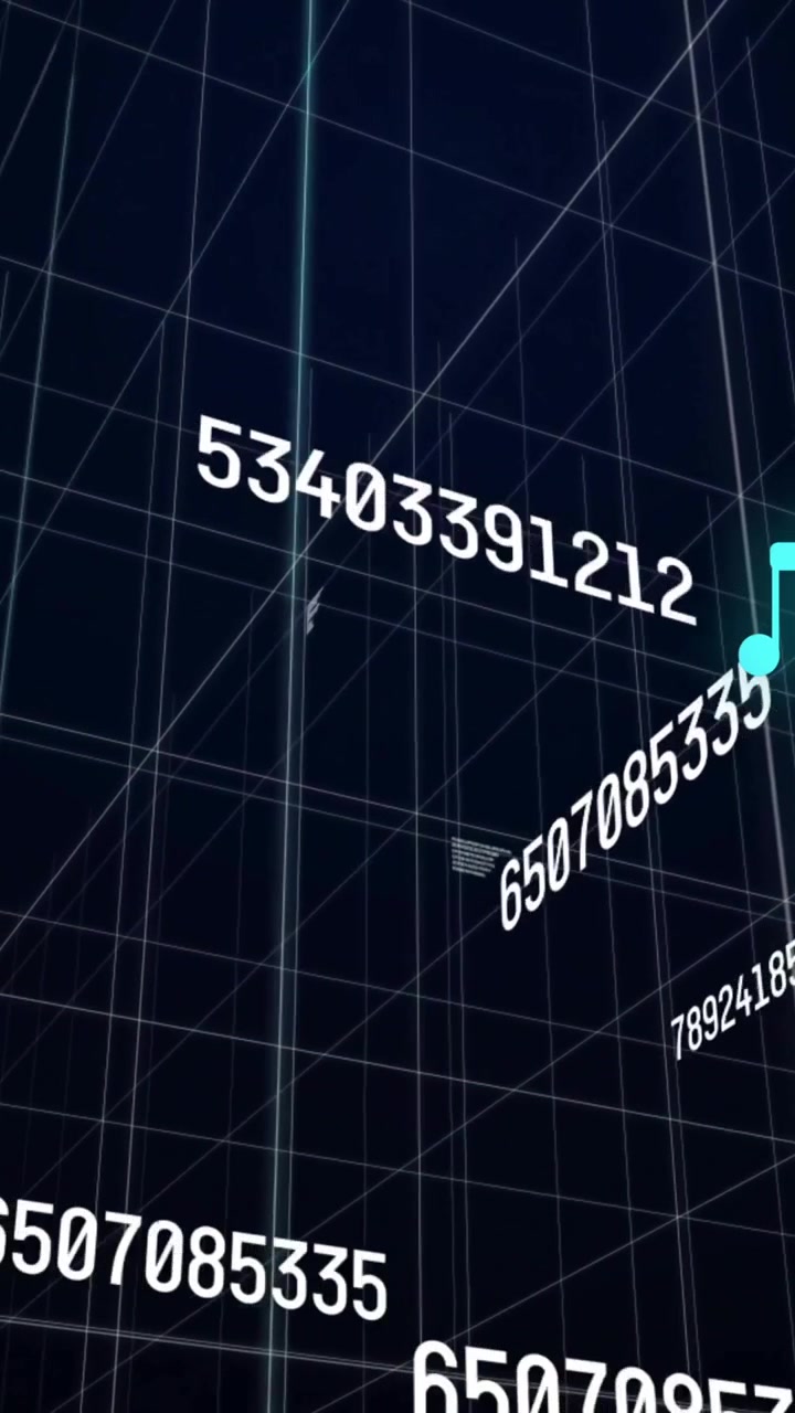 Animation of network of connections and data processing over globe