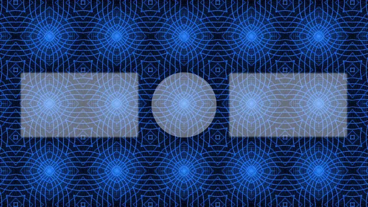 patrón de caleidoscopio tarjeta de finalización pantalla de finalización gráficos de movimiento