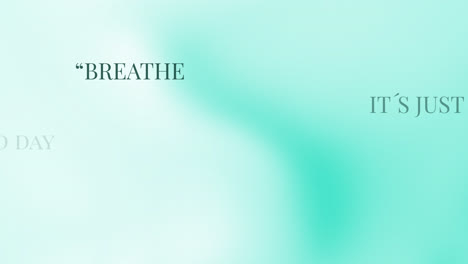 Inspirational Quote About Bad Days and Life on a Serene Gradient Background