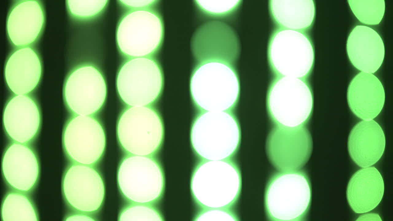 hermoso bokeh de un futuro digital