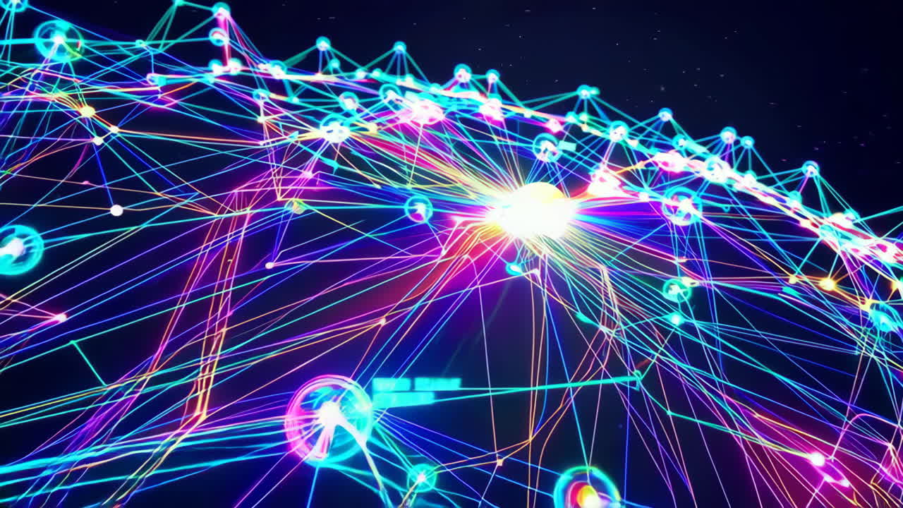 visualización de la red global