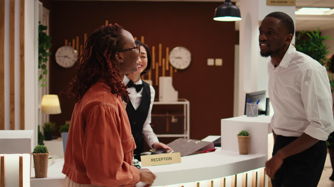 Guests buying deluxe ensuite hotel room