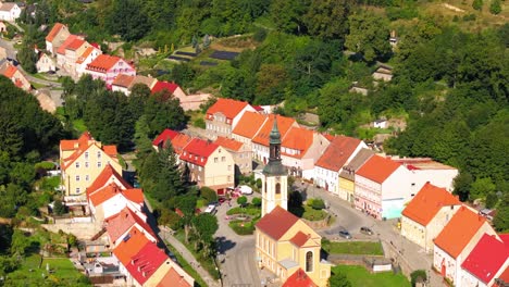 srebna gora small village in poland summer 2023