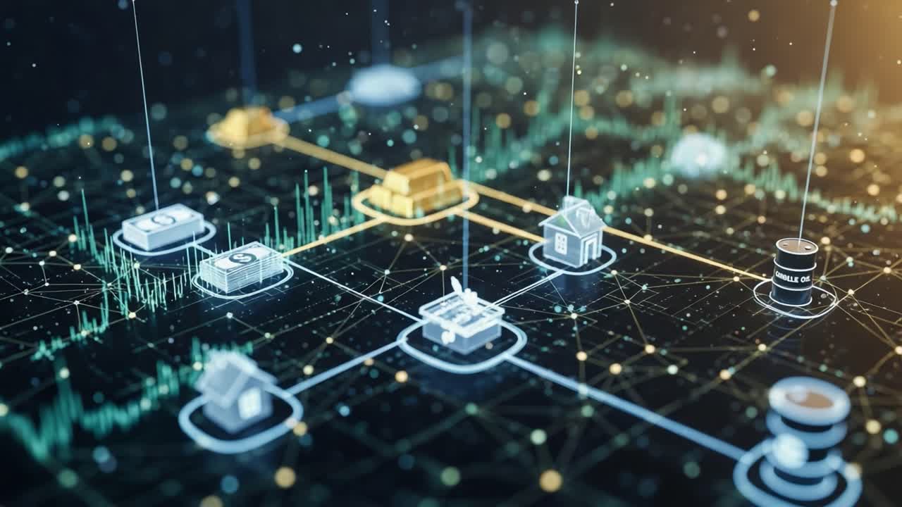 An Overview of Digital Networks: An Intricate Web Connecting Financial Resources, Properties, and Data Visualizations in a Modern Technological Environment