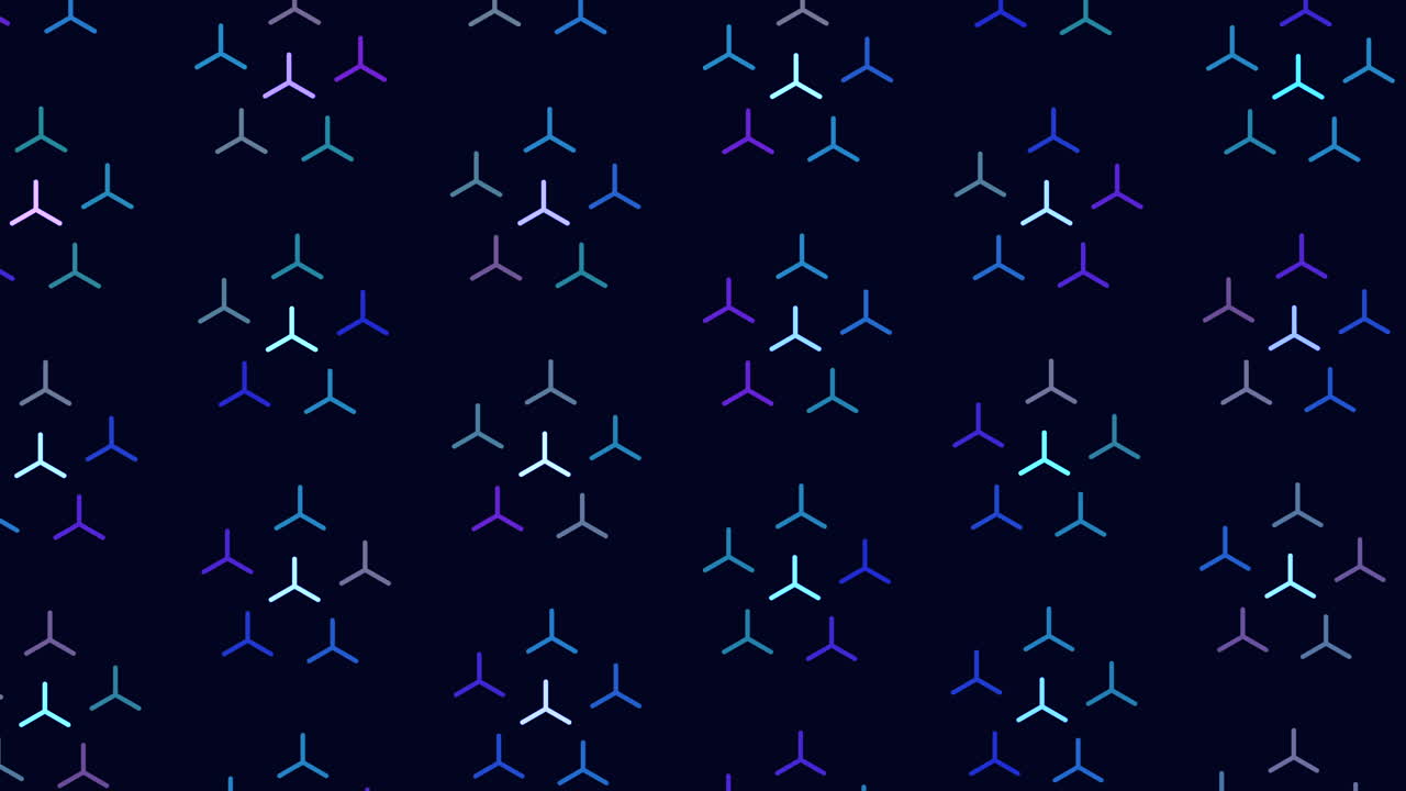 A visually striking design featuring blue and purple zigzag lines set against a black background. This pattern can be a captivating element for various design projects or web layouts