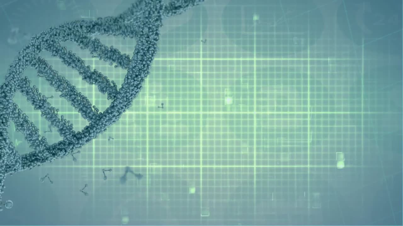 cadena de adn giratoria