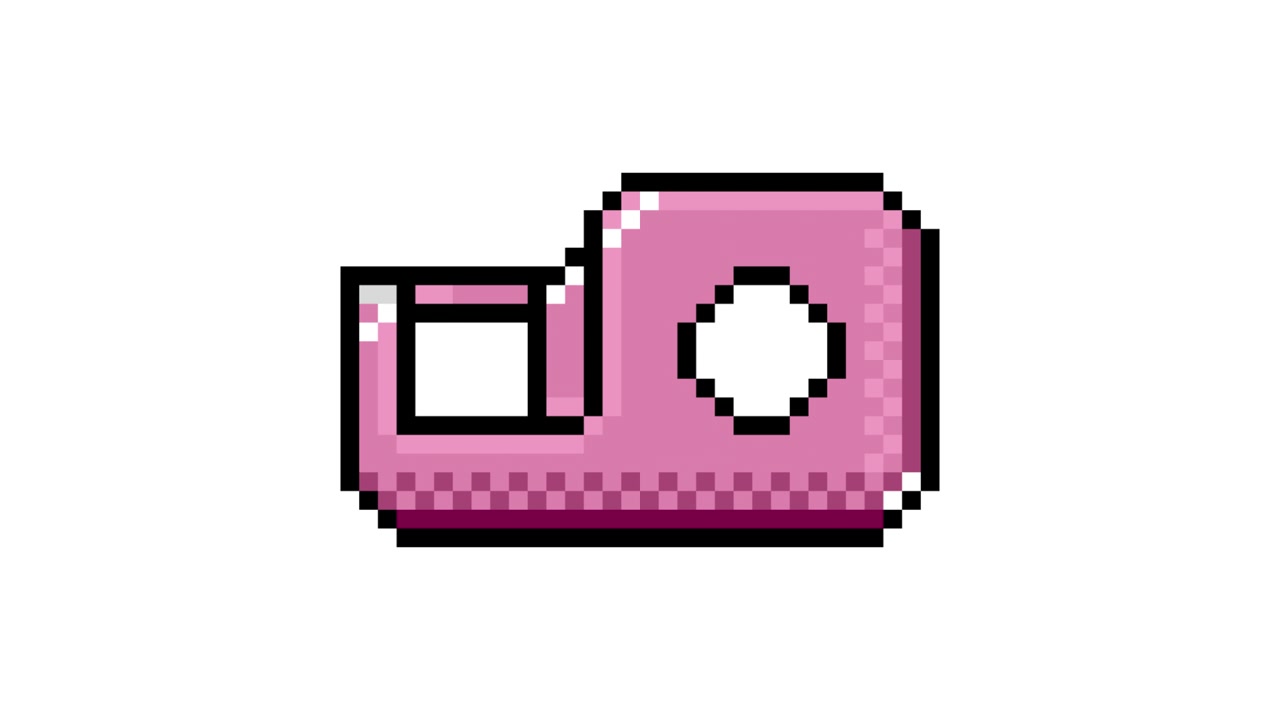 Pixel Art Pop-up Ikon Animation med cellofantape (1).mov