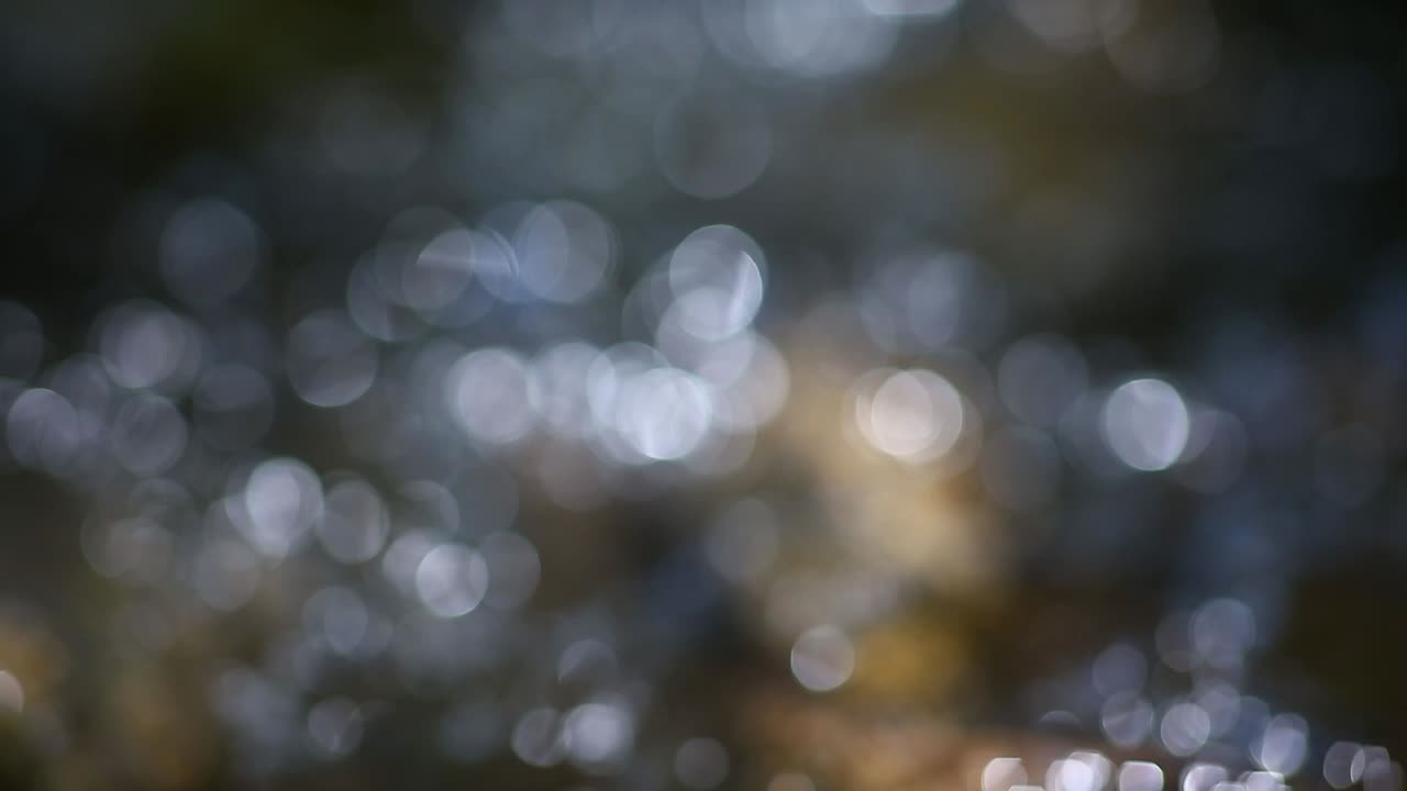 borrón abstracto con luces bokeh parpadeantes en el fondo