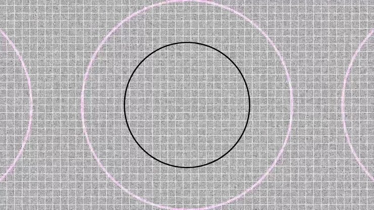 Abstract Background Grid With Circles Version A 9