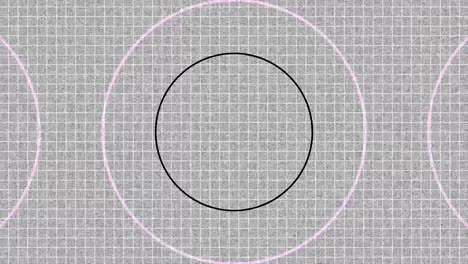 abstract background grid with circles version a 9