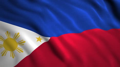 la bandera de las filipinas