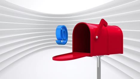 Red-mailbox