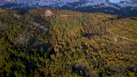 Aerial-view-of-downtown-Tirane