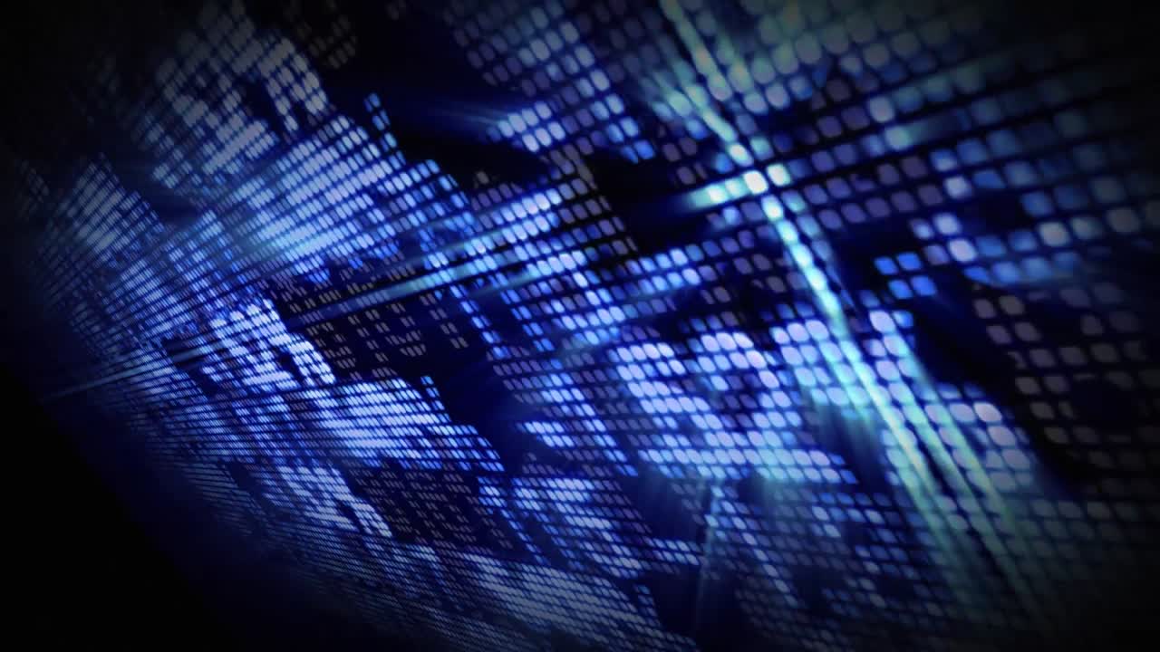 mercado de valores animación en 3d