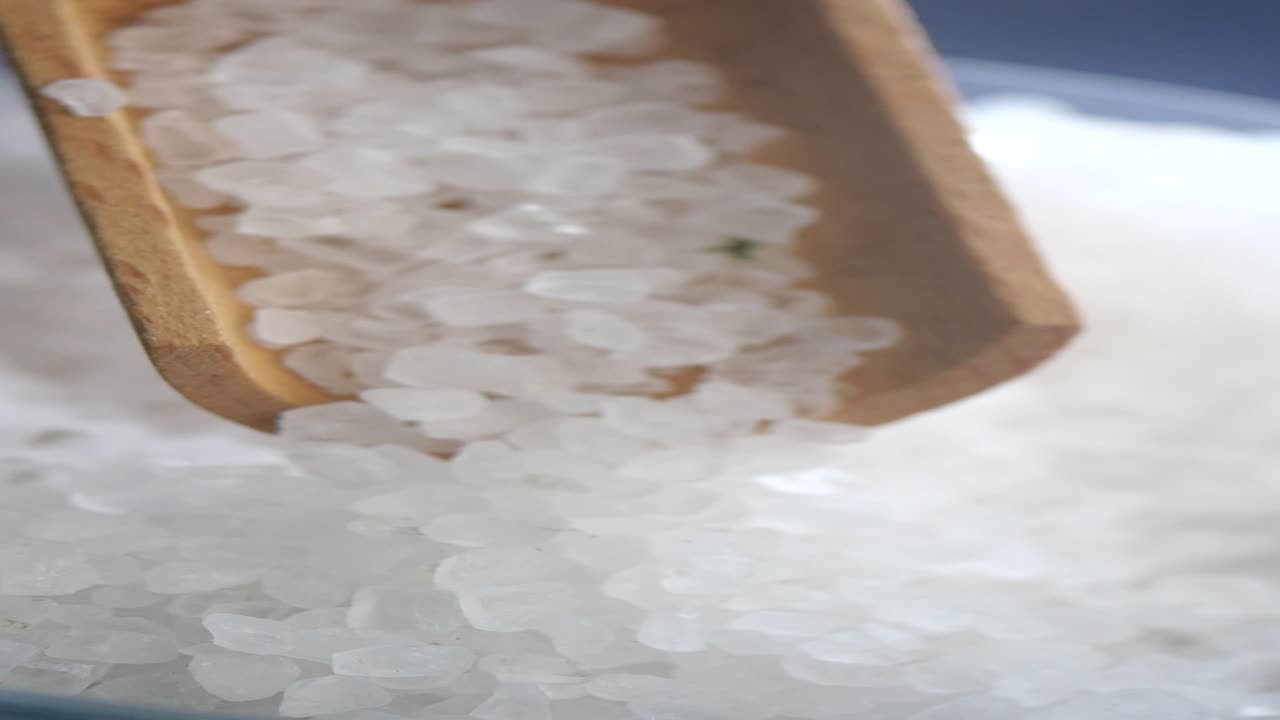 Wooden Spoon Full of Salt