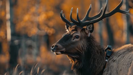 elk in the wilderness