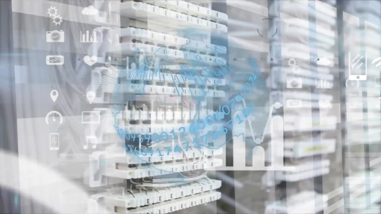 빈 서버 에 대한 통계 데이터 처리의 디지털 애니메이션