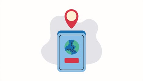 aplicación de mapas móviles