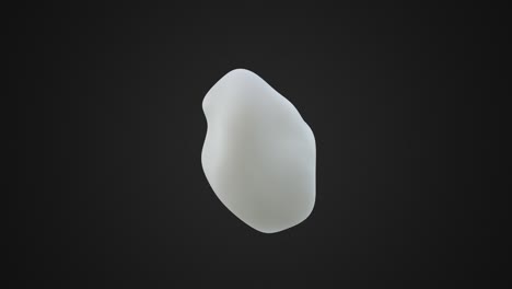 metamorphose of amorphous shape with waved surface