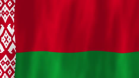 belarus flag country animation 3d symbol design waving in wind movement national patriotism world culture emblem banner eastern europe red white green minsk