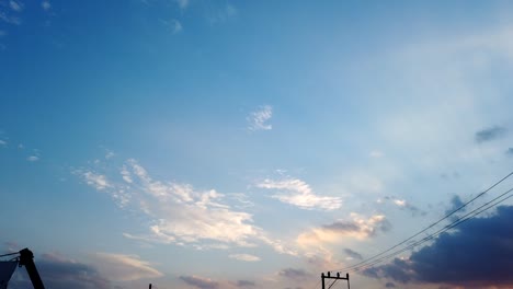 時間流逝, 美麗的背景