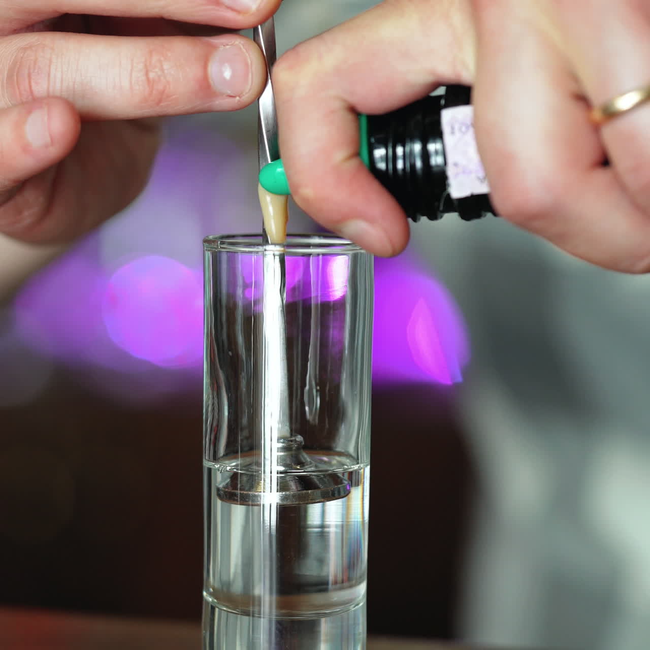 Barman or bartender preparing alcohol cocktail in restaurant Sqare video
