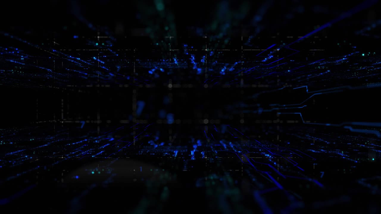 la red 4k digital de alta tecnología es el fondo del bucle.