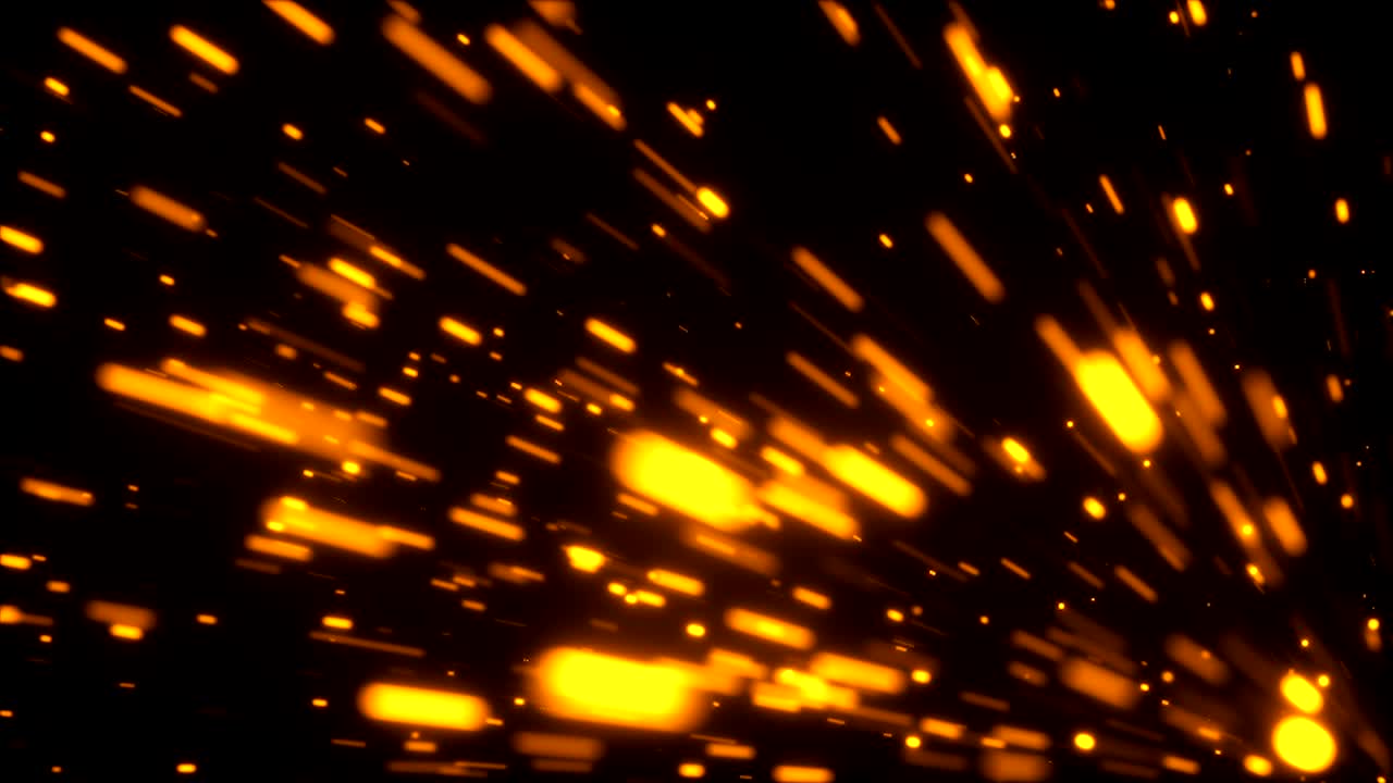 subiendo muchas brasas brillantes