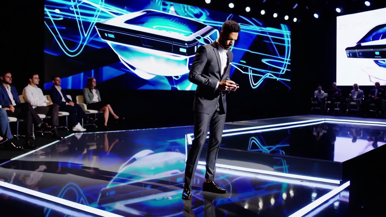 비즈니스 컨퍼런스 프레젠테이션