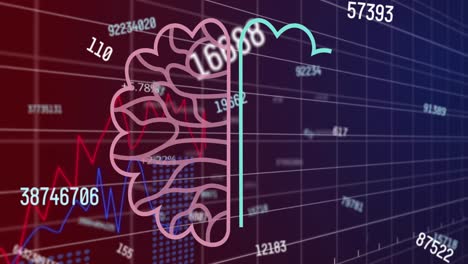 Animation-of-ai-data-processing-and-icons-over-statistics