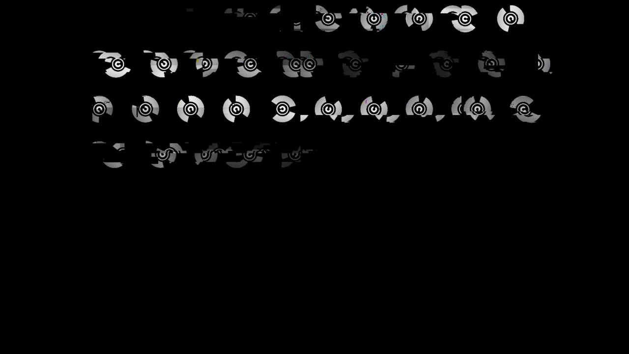 Graustufen-Lade-Spinner-Animation auf schwarzem Hintergrund