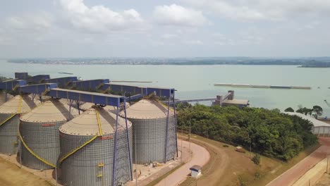 silos to store soybeans in brazil and to