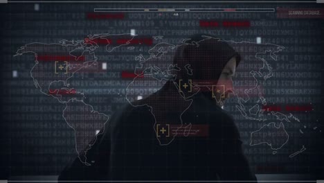 Animación-Del-Procesamiento-De-Datos-Sobre-Un-Hacker-Con-Una-Computadora-Portátil