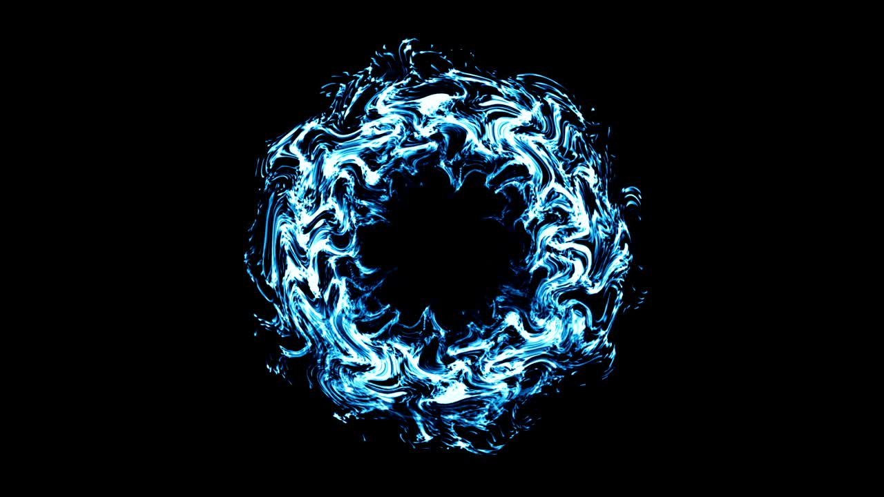 flujo de partículas de onda digital