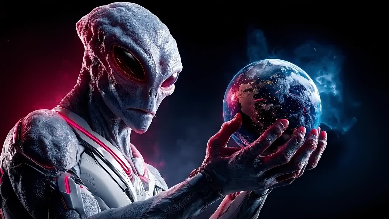 손 에 지구 를 들고 있는 사람