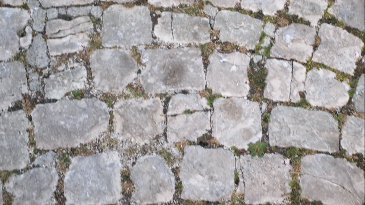 stop motion animation road tile background, 4k love background